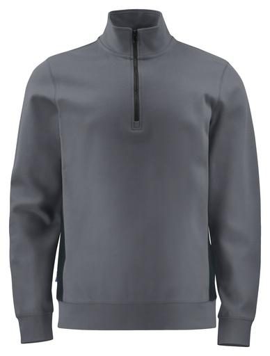 2128 Sweatshirt 1/2 Zip Grey