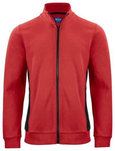 2129 Sweatshirt Full Zip RED
