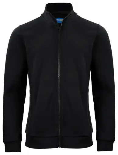 2129 Sweatshirt Full Zip BLACK