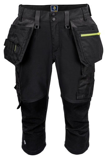 5557 Pirate pant Stretch BLACK D120