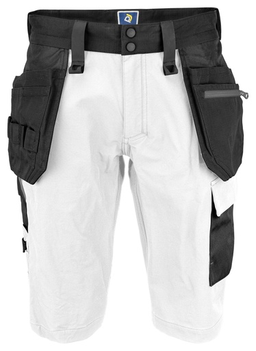 5562 Shorts Stretch White C62