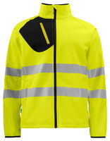 6432 Softshell Jacket HV Orange/Black