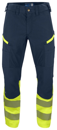 6528 Waistpant Stretch Yellow/Navy C156