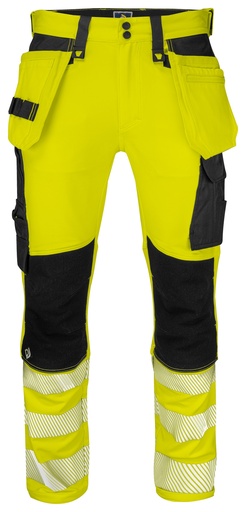 6571 Waistpant Stretch Yellow/Black C156