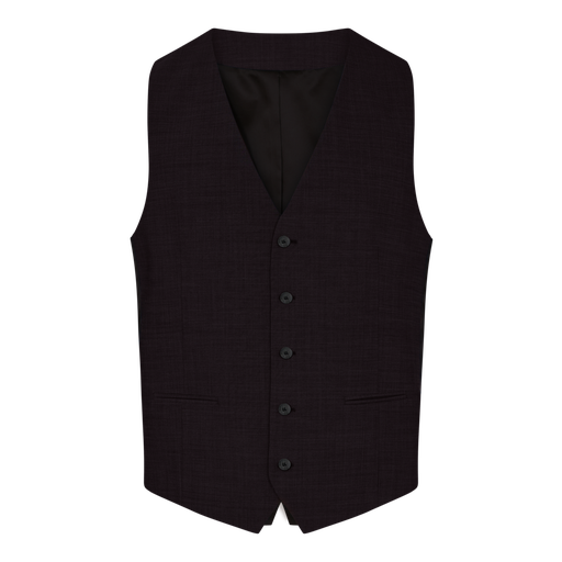 Mens Waistcoat - Burgundy