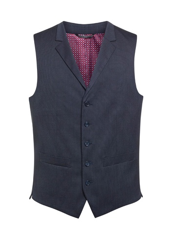 Proteus Waistcoat-Navy P/Dot