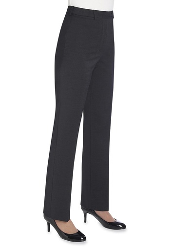 Varese Straight Leg Trouser-charcoal