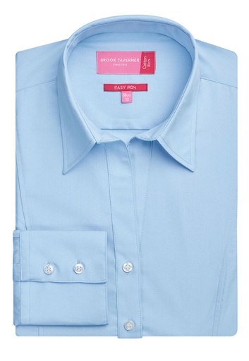 Palena Ladies' L/S Blouse-Blue