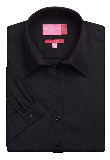 Paduli Ladies' S/S Blouse-Black