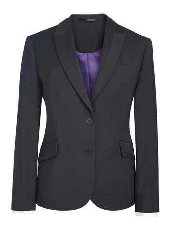 Novara Tailored Fit Jacket-Charcoal