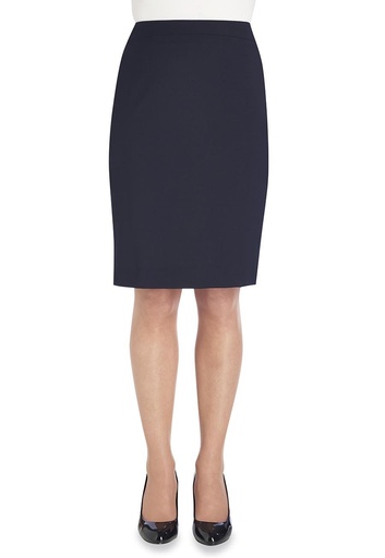 Numana Straight Skirt-Navy