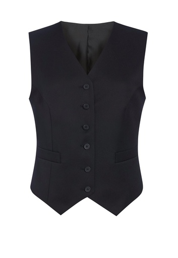 Omega Waistcoat-Black