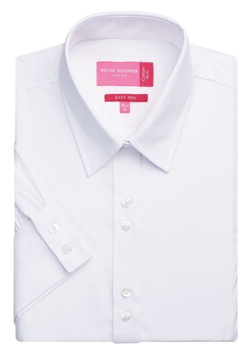 Liguria Ladies' S/S Blouse-White