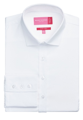 Treviso Ladies' L/S Blouse-White Pop