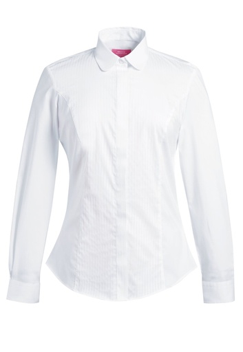 Franca Ladies' L/S Blouse-White