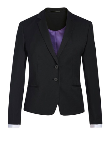 Calvi Slim Fit Jacket-Black