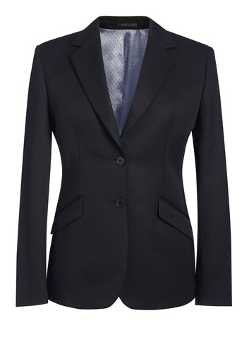 Hebe Classic Fit Jacket-Black