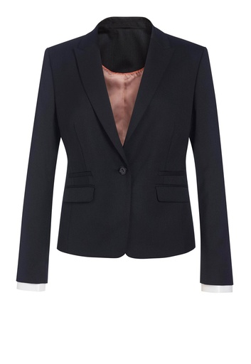 Rosewood Slim Fit Jacket-Black