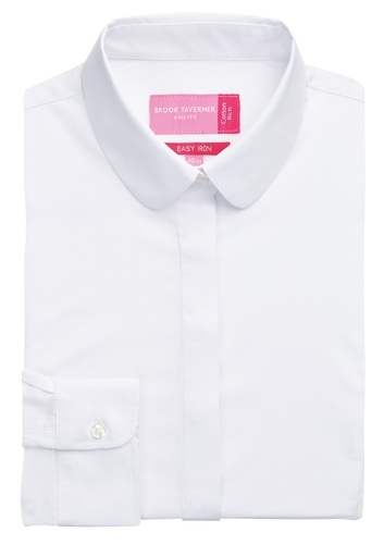 Trevi Ladies' L/S Blouse-White