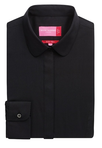 Trevi Ladies' L/S Blouse-Black