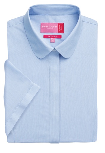 Soave Ladies' S/S Blouse-Sky Blue