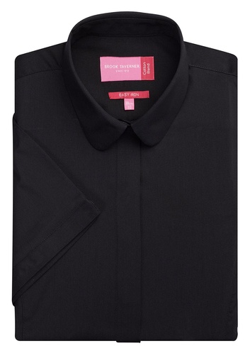 Soave Ladies' S/S Blouse-Black