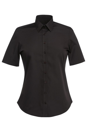 Eos Ladies' S/S Blouse-Black
