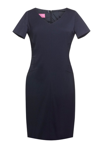 Portia Dress-Navy
