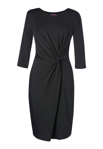 Neptune Stretch Dress-Black