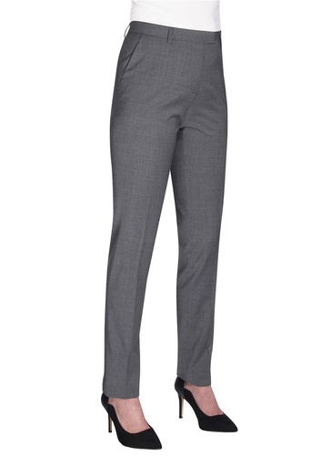 Torino Slim Leg Trouser-Light Grey