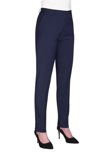 Torino Slim Leg Trouser-Mid Blue