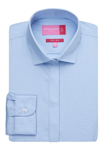 Parma Ladies' L/S Blouse-Blue