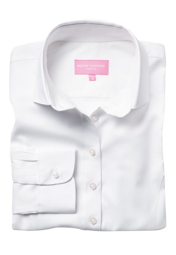 Aspen Ladies' L/S Blouse-White