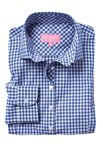 Kansas Ladies' L/S Blouse-Blue