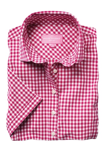 Tulsa Ladies' S/S Blouse-Red