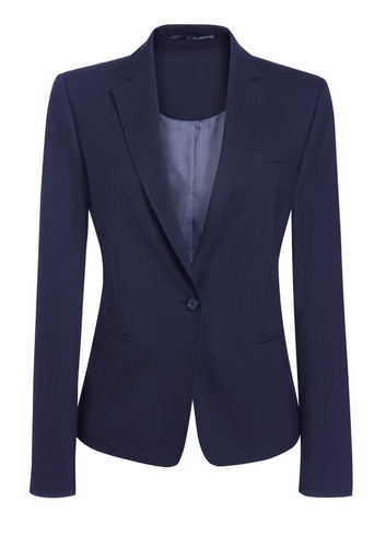 Lille Slim Fit Jacket-Navy