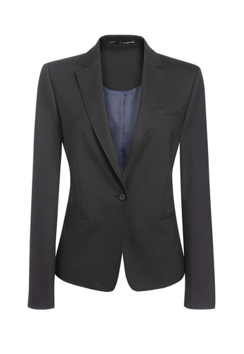 Lille Slim Fit Jacket-Charcoal