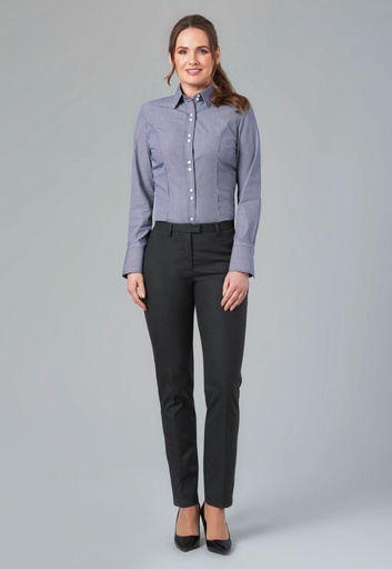 Paris Slim Leg Trouser-Charcoal