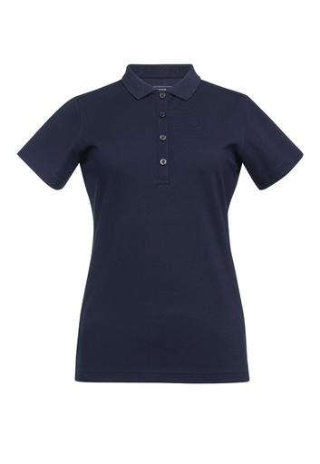 Laurel S/S Polo Shirt-Navy
