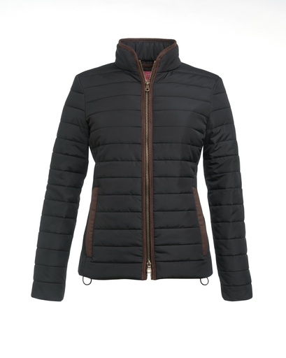 Alma Quilted Jacket-Black