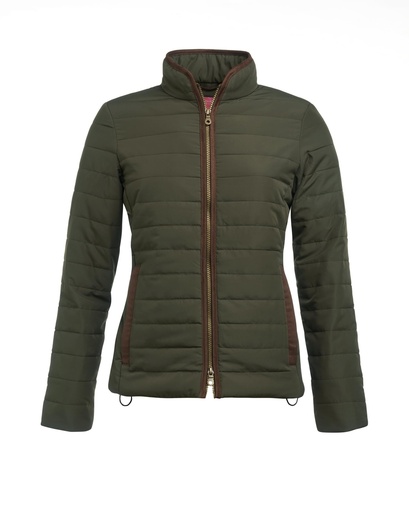 Alma Quilted Jacket-Olive