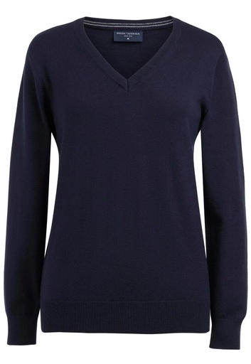NEW Riga V Neck Jumper-Navy