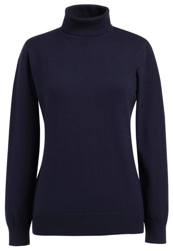 NEW Athens Roll Neck Jumper-Navy