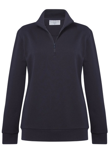 Stamford 1/4 Zip Sweatshirt-Navy