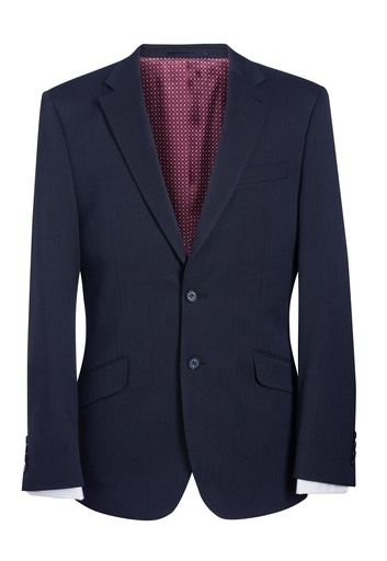 Phene Tailored Fit Jacket-Navy P/Dot