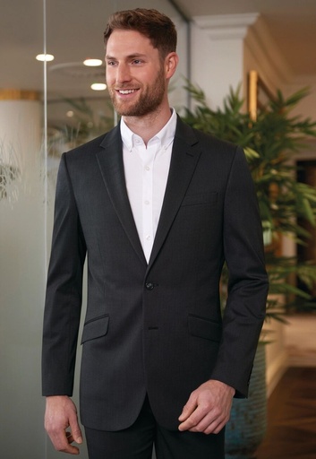 Phene Tailored Fit Jacket-Char P/Dot