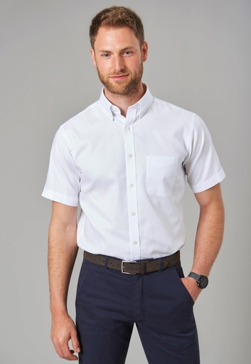 Tucson Men's S/S Shirt-White