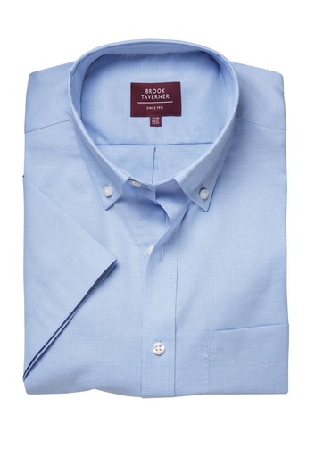 Tucson Men's S/S Shirt-Sky Blue