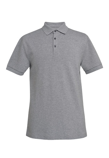 Hampton S/S Polo Shirt-Grey Marl
