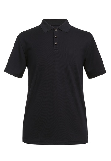 Columbia S/S Polo Shirt-Black